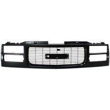 Grille Assembly For 1994-2000 Gmc Ck Series Suburban Yukon Black Grille Assembly For 1994-2000 Gmc Ck Series Suburban Yukon Black