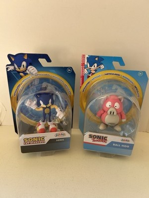 Sonic the Hedgehog Sonic & Ball Hog Jakks 2,5'' Figur **brandneu & versiegelt**