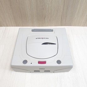 Sega Saturn console white bundle with 5 Games & 2 controllers Japanese System