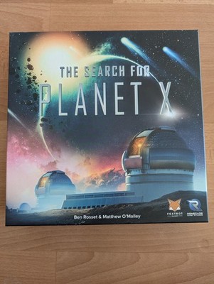 The Search For Planet X Board Game English Played Once Brettspiel