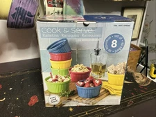 Over and back "Cook & Serve" 8-piece Ramekin Set Nrand New In Box