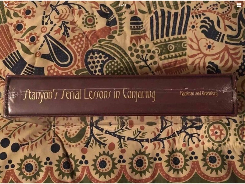 RARE—“STANYON'S SERIAL LESSONS IN CONJURING” by Ellis Stanyon Deluxe Edition