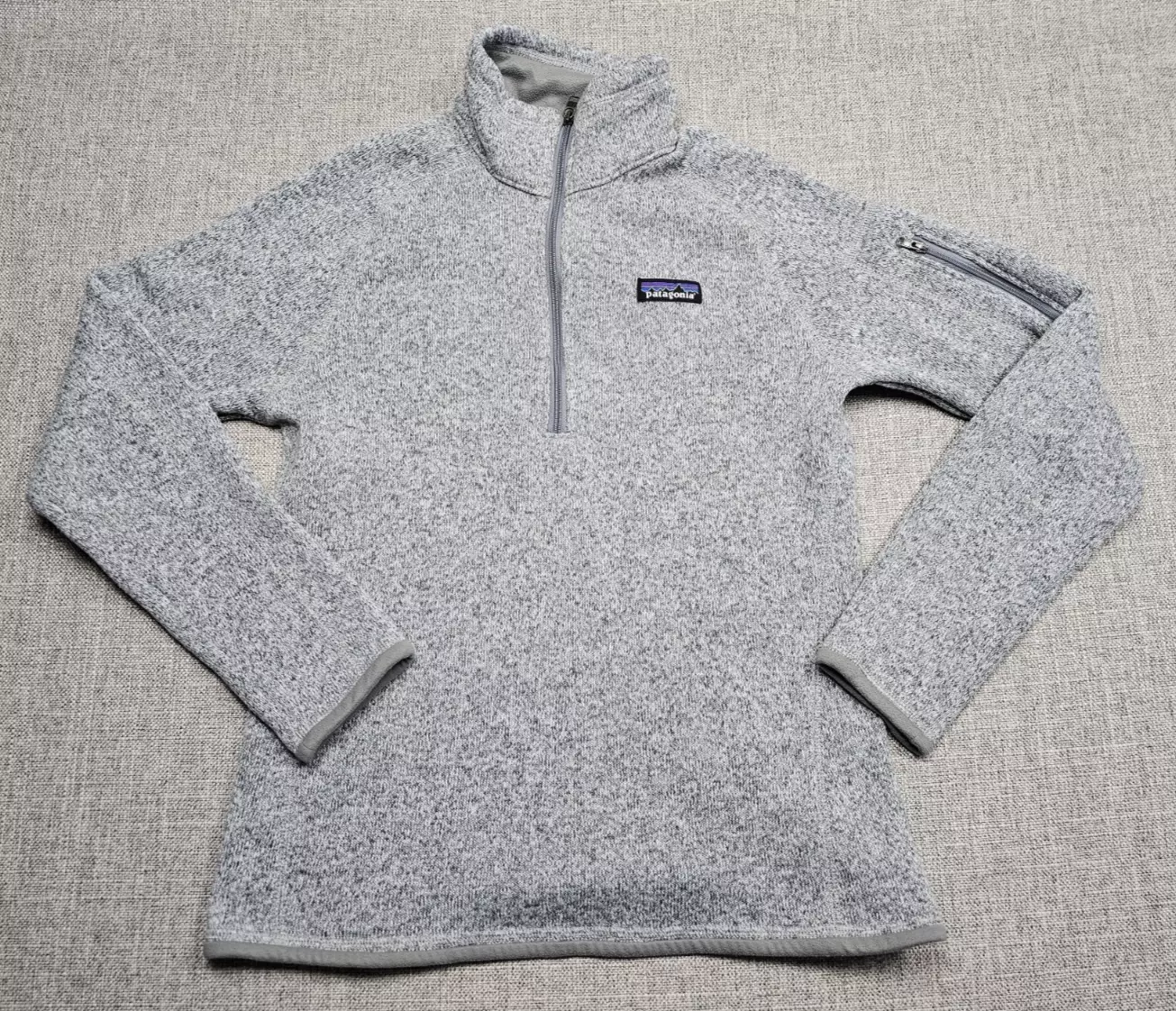 patagonia better sweater 1/4 zip pullover outdoor hiking jacket