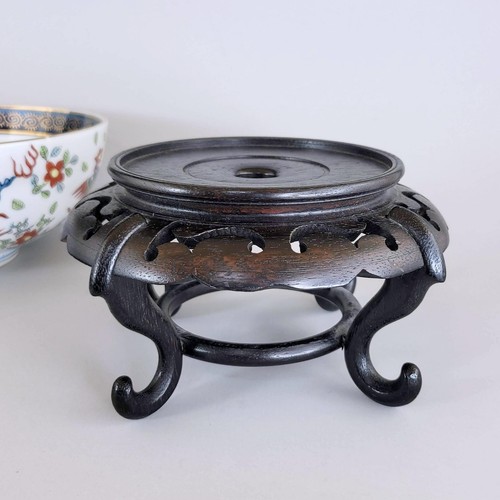 Vintage Holz Chinoiserie Riser Fuß Pflanzenständer oder Ausstellungsständer
