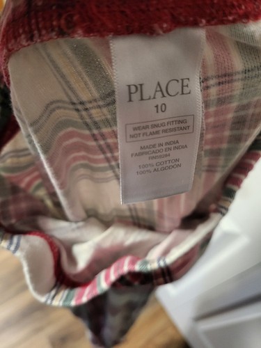 Childrens Place Christmas Pajamas 2020 Size 10 - Picture 4 of 4