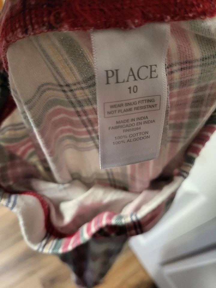 Childrens Place Christmas Pajamas 2020 Size 10 - Image 4 of 4