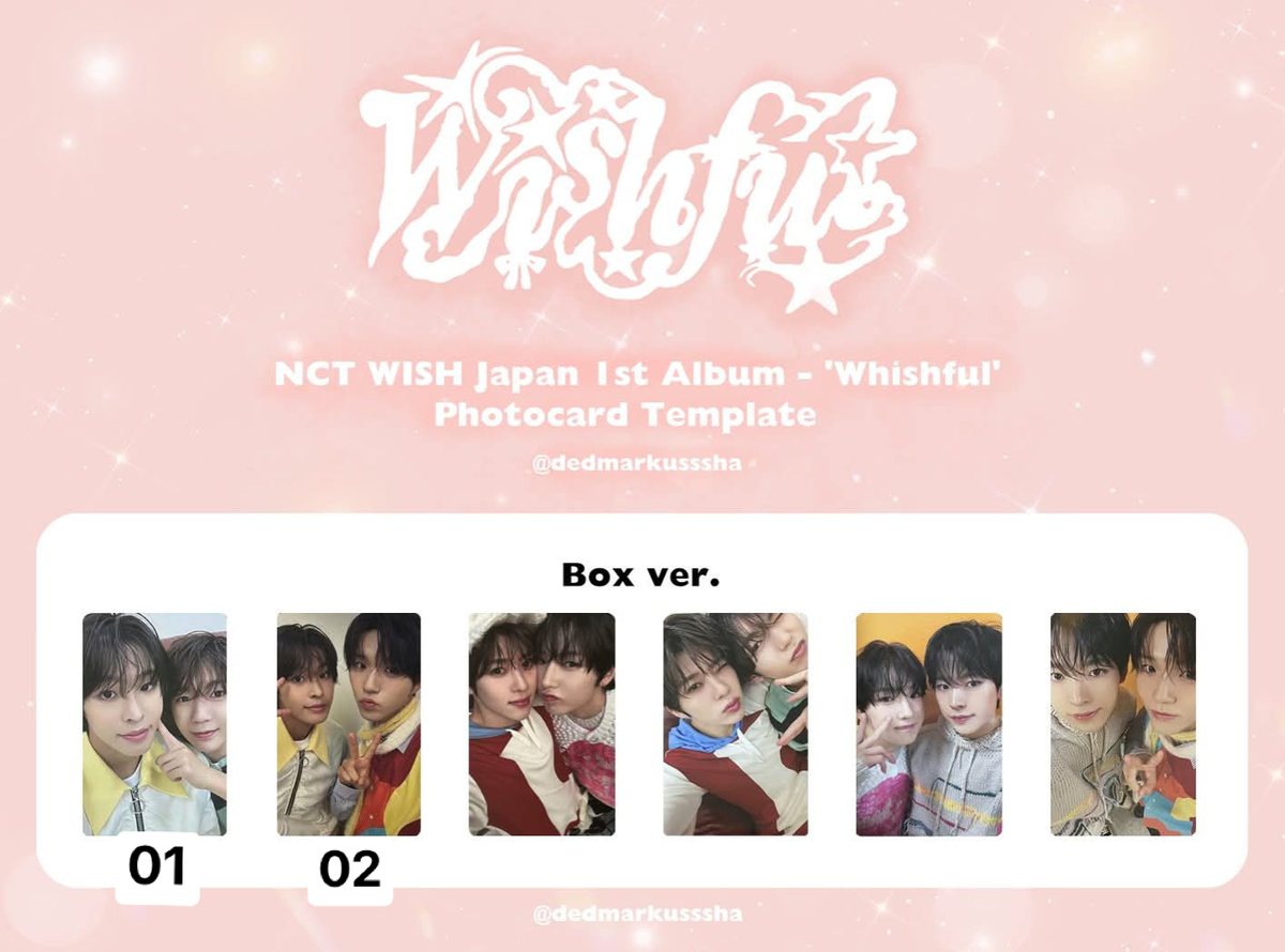 NCT WISH JAPAN 1ST ALBUM 'WISHFUL' OFFICIAL PHOTOCARD ALBUM | eBay