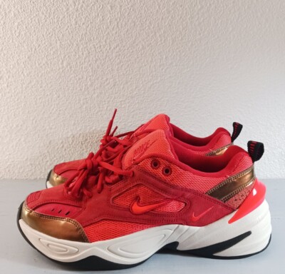 Nike M2K TEKNO Women's Size 9 Sneakers Shoes University Red/White AV7030-600