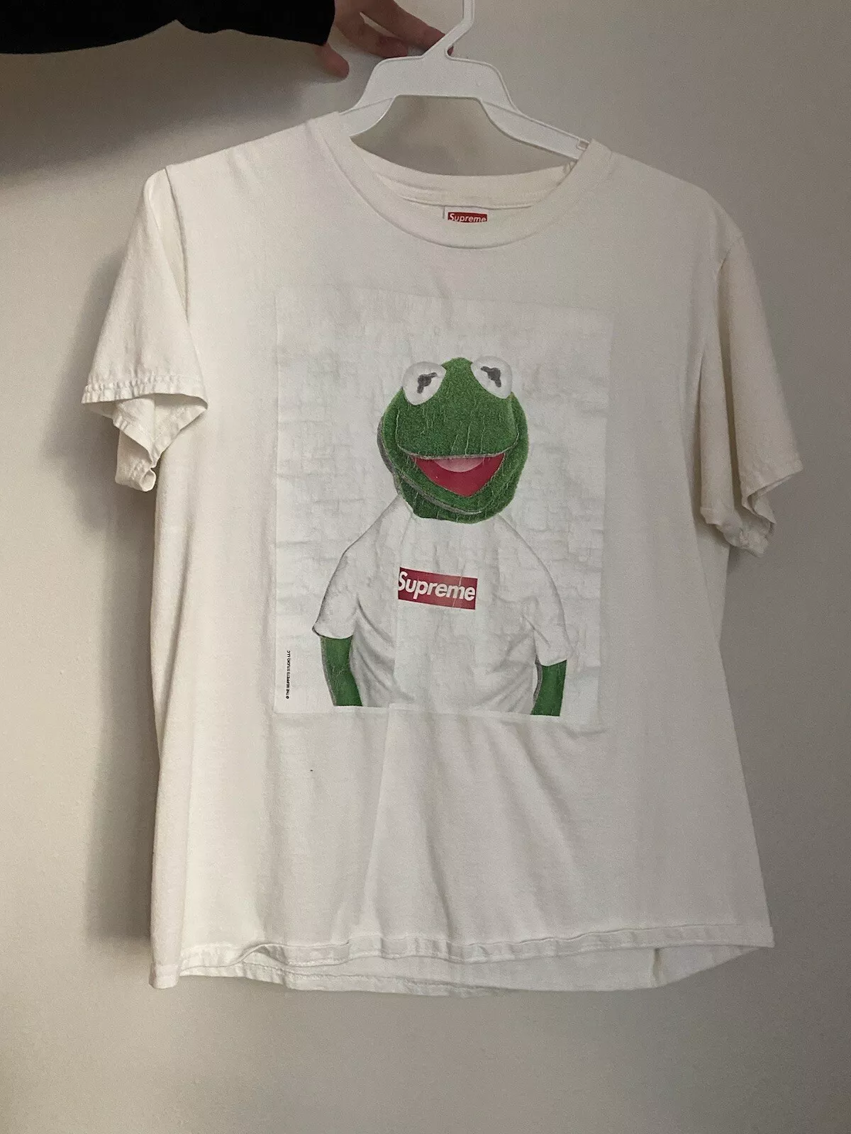 Petit T shirt blanc Supreme Kermit The Frog 2008