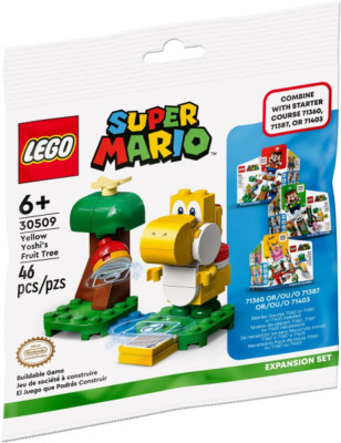 LEGO Super Mario 30509 Yellow Yoshi's Fruit Tree - Polybag - NEU & OVP!
