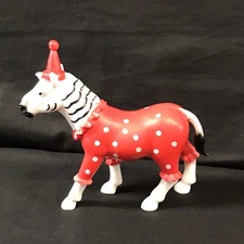 Party Animal Figure Ankyo Toys Zebra / Circus Birthday Cake Toppers