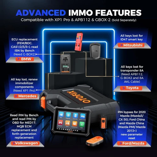 OTOFIX IM1 IMMO 密钥 F0B 编程工具汽车全系统诊断扫描仪 - 第 5 张/共 18 张
