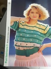 Marshall Cavendish Bobble and Stripe Sweater Fun Fashions 5