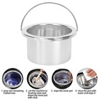 Wax Pot Wax Warmer Replacement Tin Inner Pot Portable Hair Removal Waxing Bowl