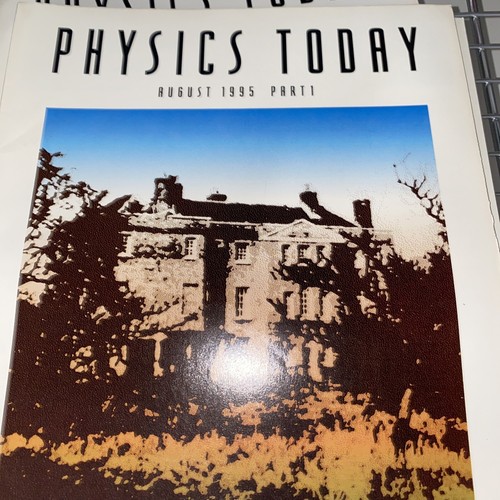 Physics Today 1995 July Aug Sept MagazineEstate Collection! - Picture 2 of 4