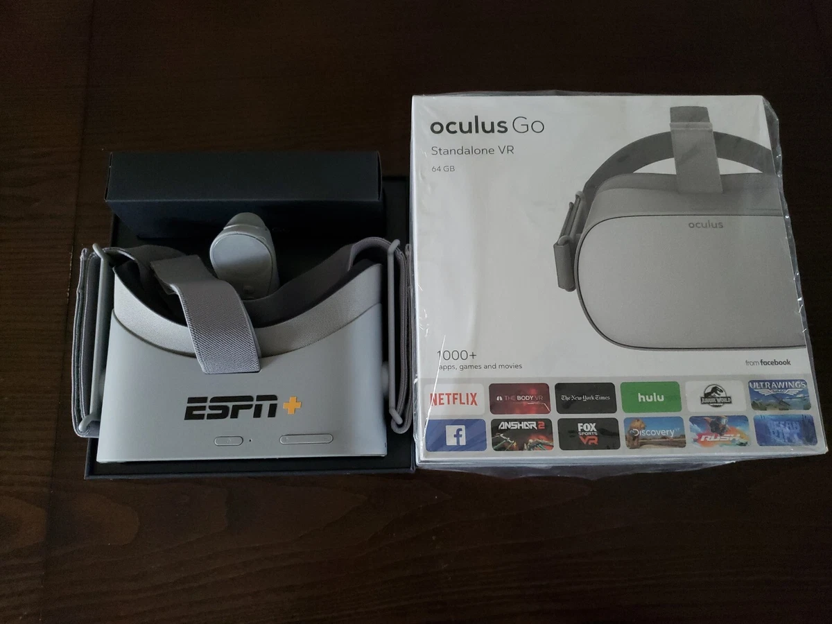 Oculus Go Standalone Virtual Reality VR Headset 64GB, Gray MH-A64 ESPN+ variant