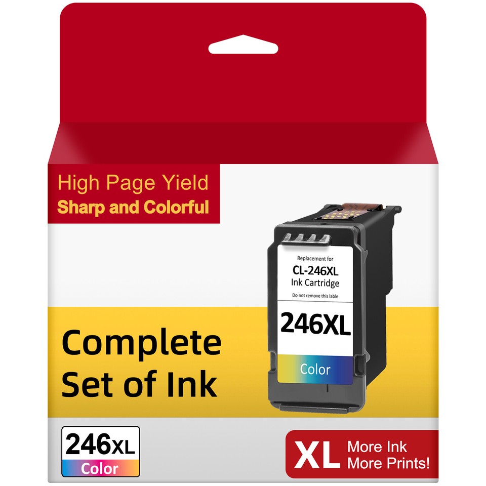 3 Pezzi Inchiostro A Colori PG-245XL Nero E CL-246XL Per Canon - Foto 4