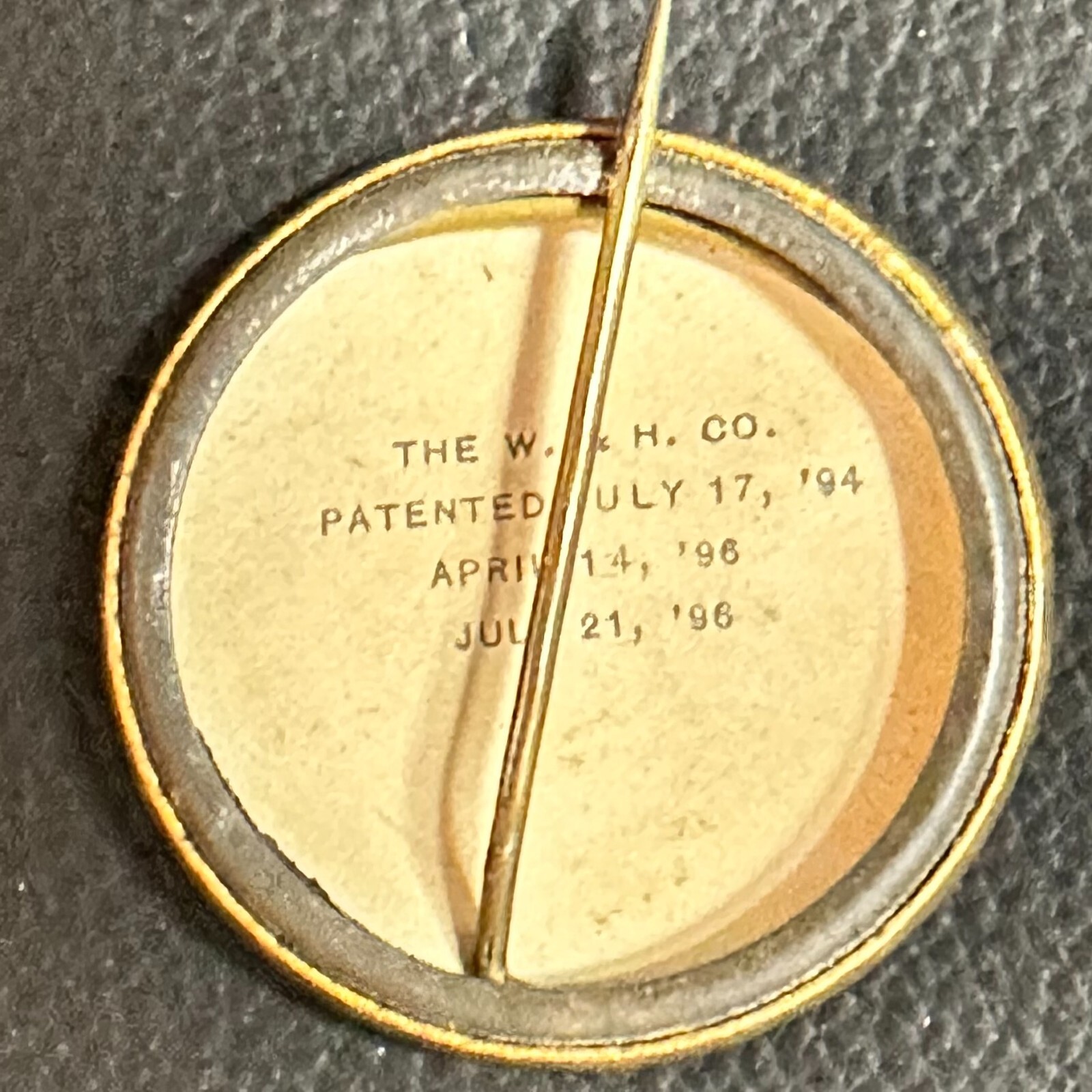 1896 Sharples Separator Co. Tubular Cream Separator Celluloid Pinback Button