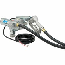 GPI DC Powered Fuel Transfer Pump- Manual Nozzle 15 GPM 12 Volt DC M150S-MU