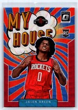 JALEN GREEN 2021-22 Panini Donruss Optic My House Red Wave Prizm Rc Asia T-Mall