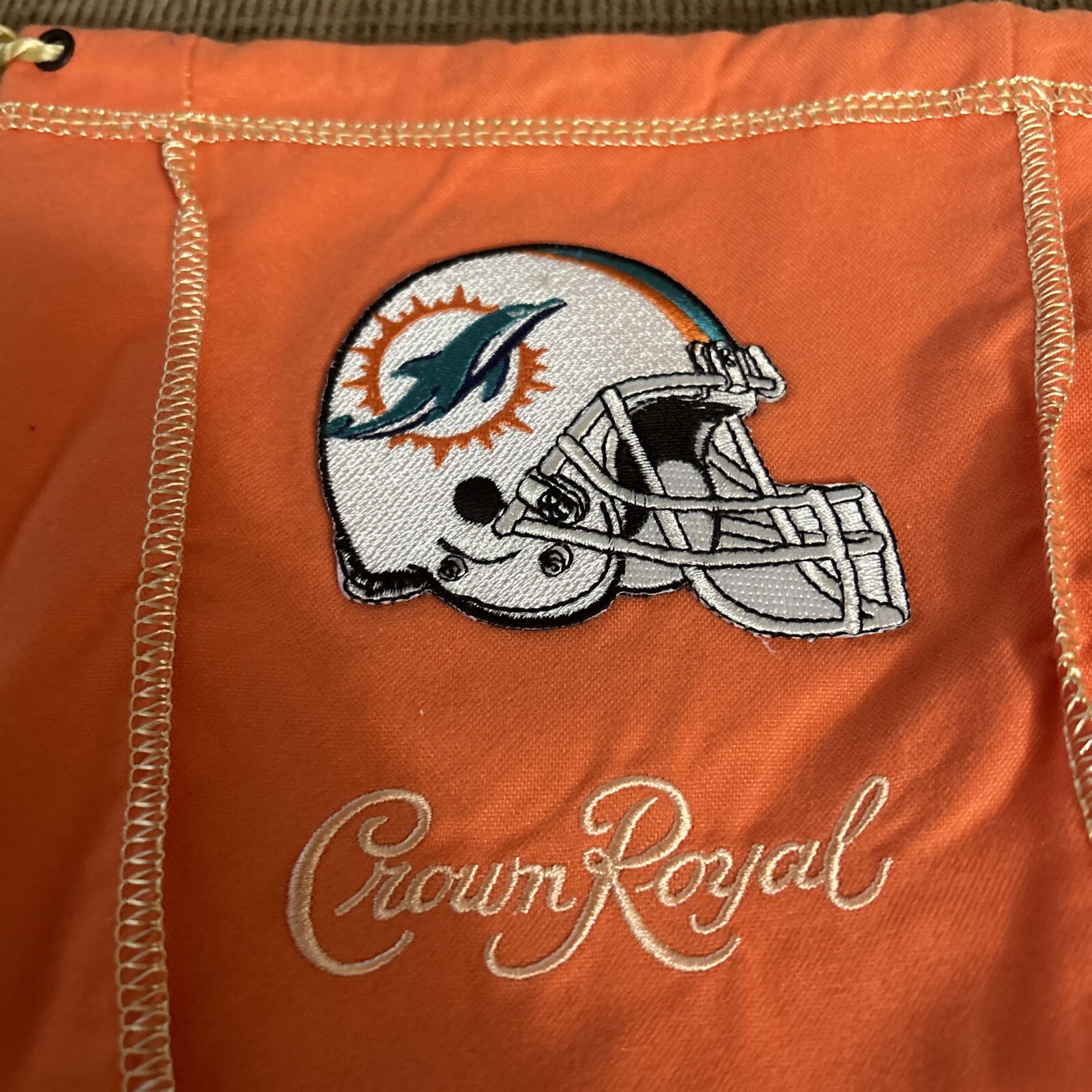 NFL Miami Dolphins 3 Bag Set Of Logo’d CROWN ROYAL BAG 1 Liter 9X7 eBay