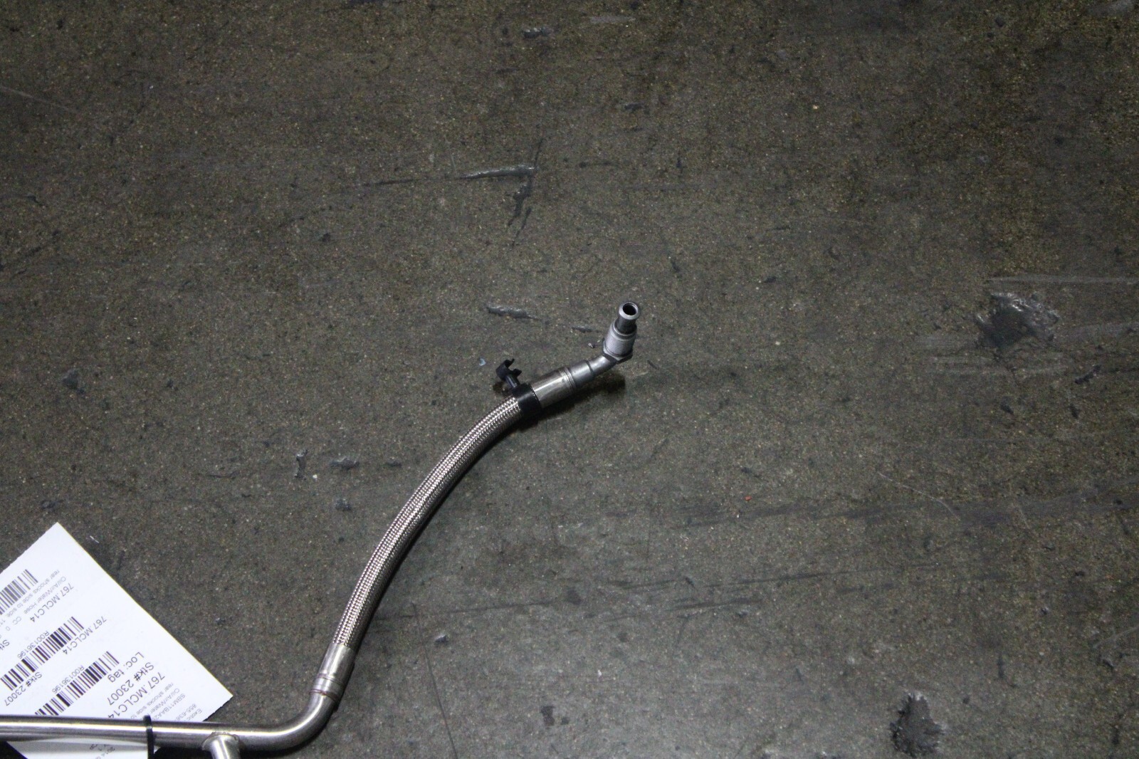Mclaren MP4-12C, Rear Shock Hose, Side to Side, Used, P/N 11B0446CP