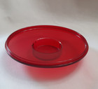 Tupperware 2062 Acrylic Ruby Red Candy Dish Stackable With Lid - Used — photo 6