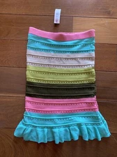 Halter Multiple Bright Color Halter Top Ribbed Knit By Twenty One Sz S