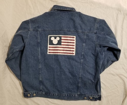 Disney World Adult Size Large Denim 