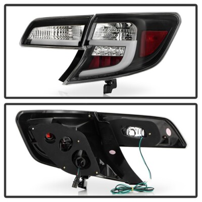 Spyder Auto 5079411 LED Tail Lights Black/clear for sale online | eBay