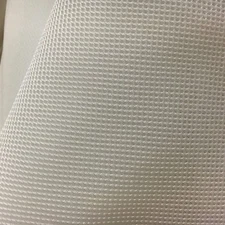 60 Inch Wide White Sandwich Mesh Fabric Foam by the yard, 5, 10, 25, 50 yds