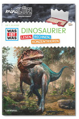 LÜK miniLÜK Buch WAS IST WAS Dinosaurier Lesen, Rechnen... ab 6 Jahren 244871
