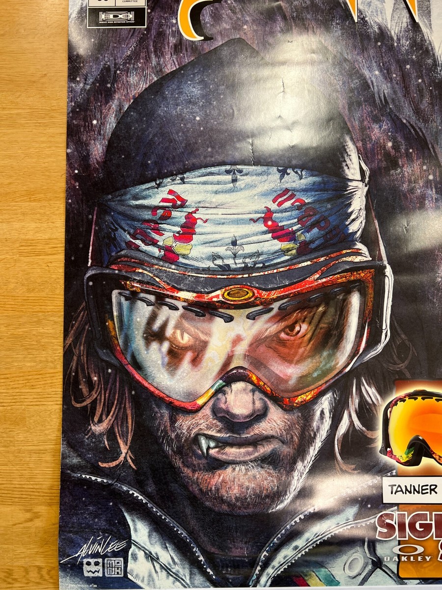 OAKLEY VINTAGE SKI BIG POSTER 