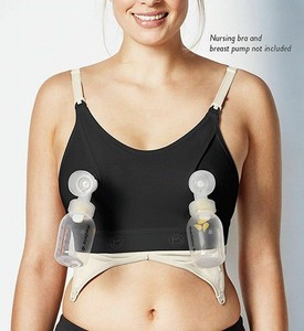 BRAVADO! Designs Clip and Pump Hands-Free Nursing Bra Black Large Free Ship 807978125182 | eBay