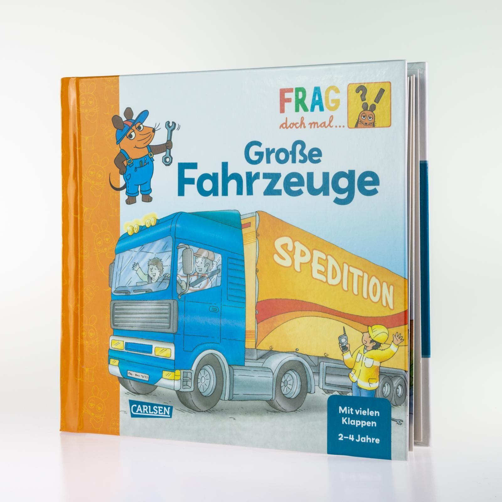 Thumbnail - Frag Doch Mal ... Die Maus: Große Fahrzeuge | Erstes Sachwissen |