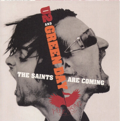 U2 AND GREEN DAY The Saints Are Coming (CD - Maxi-Single 2006 Universal Cardsle)