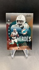 2021 Absolute Football Xavien Howard Unsung Heroes Insert UH9 Miami Dolphins