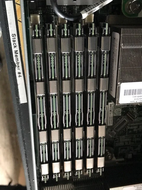 HP ProLiant BL460c G6 Blade  2x Six-Core X5650 192GB RAM, 2x 146GB SAS - Image 3 of 4