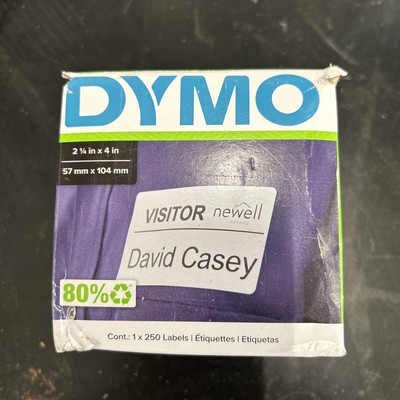 Dymo 30857 Badge Label
