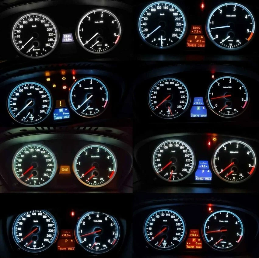 BMW X5 SERIES E70  INSTRUMENT CLUSTER LED CONVERSION KIT SPEEDO DASH DASHBOARD - Image 2 of 3