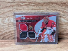 2007-08 Upper Deck Sweet Shot Stitches Ray Emery /299 Ottawa Senators #SST-RE