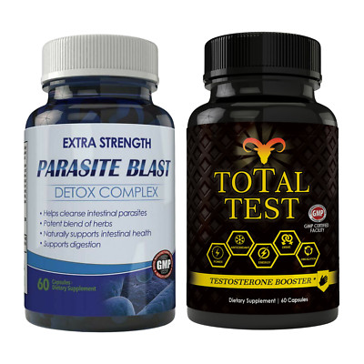Intestinal Parasite Cleanse Detox Sexual Booster Antioxidant Dietary Supplement