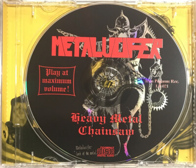 Metal Lucifer - Heavy Metal Chainsaw CD 2001 Iron Pegasus Records