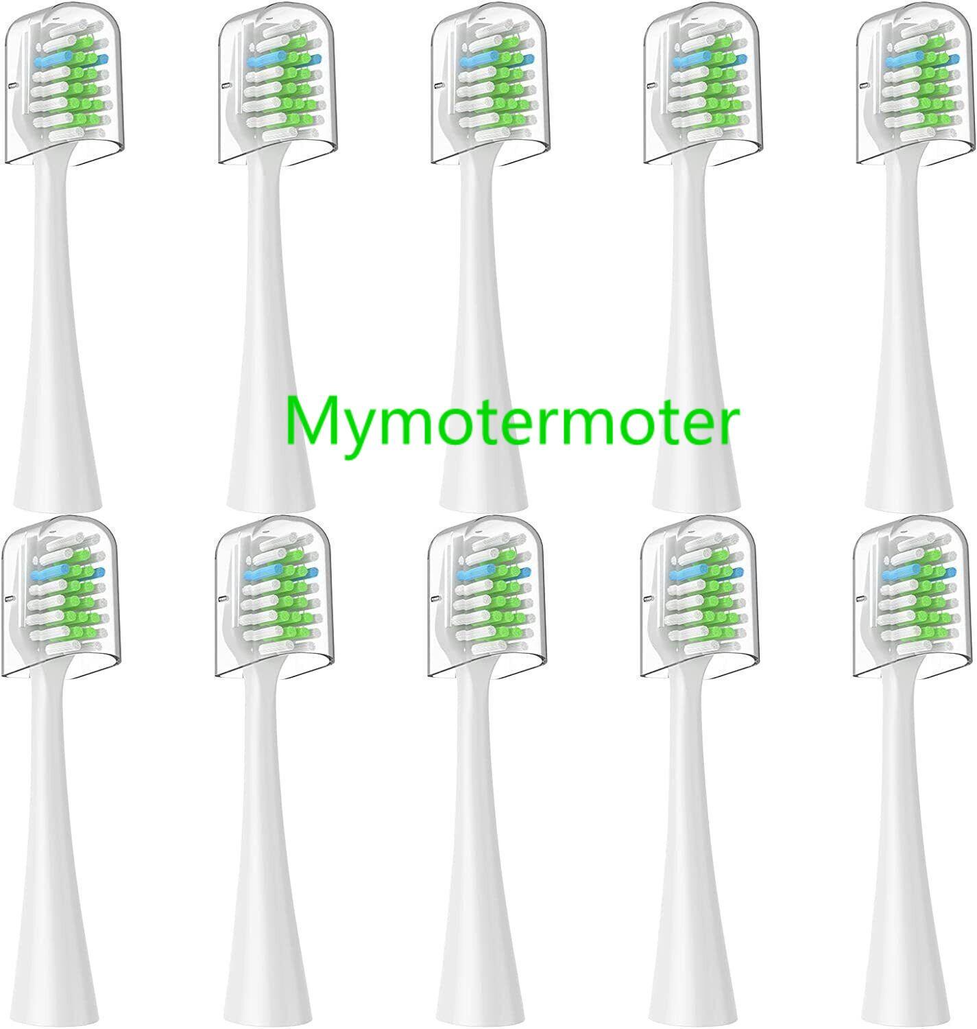 10x Toothbrush Heads for Pursonic S400/ S420/ S430/ S450/ S6