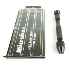 Weber Dellorto Solex Mikuni carb jet drill + vice set 0.40, 0.60, 0.90 + 1.40mm