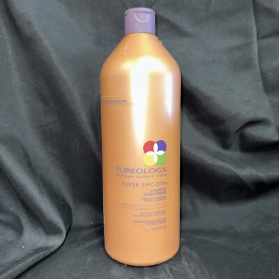 PUREOLOGY erious colour care SUPER SMOOTH SHAMPOO SHAMPOOING 1 liter