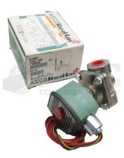 NEW ASCO RED HAT 8210G030 BRASS SOLENOID VALVE 2 WAY W/ MP-C-080 COIL 20141