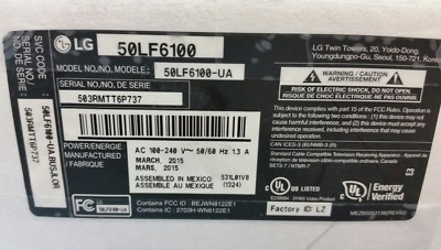 Haut-parleur LG EMSONIC 8 Ohms 10/14W EAB6297102 Pour TV 47LB570V - Occasion
