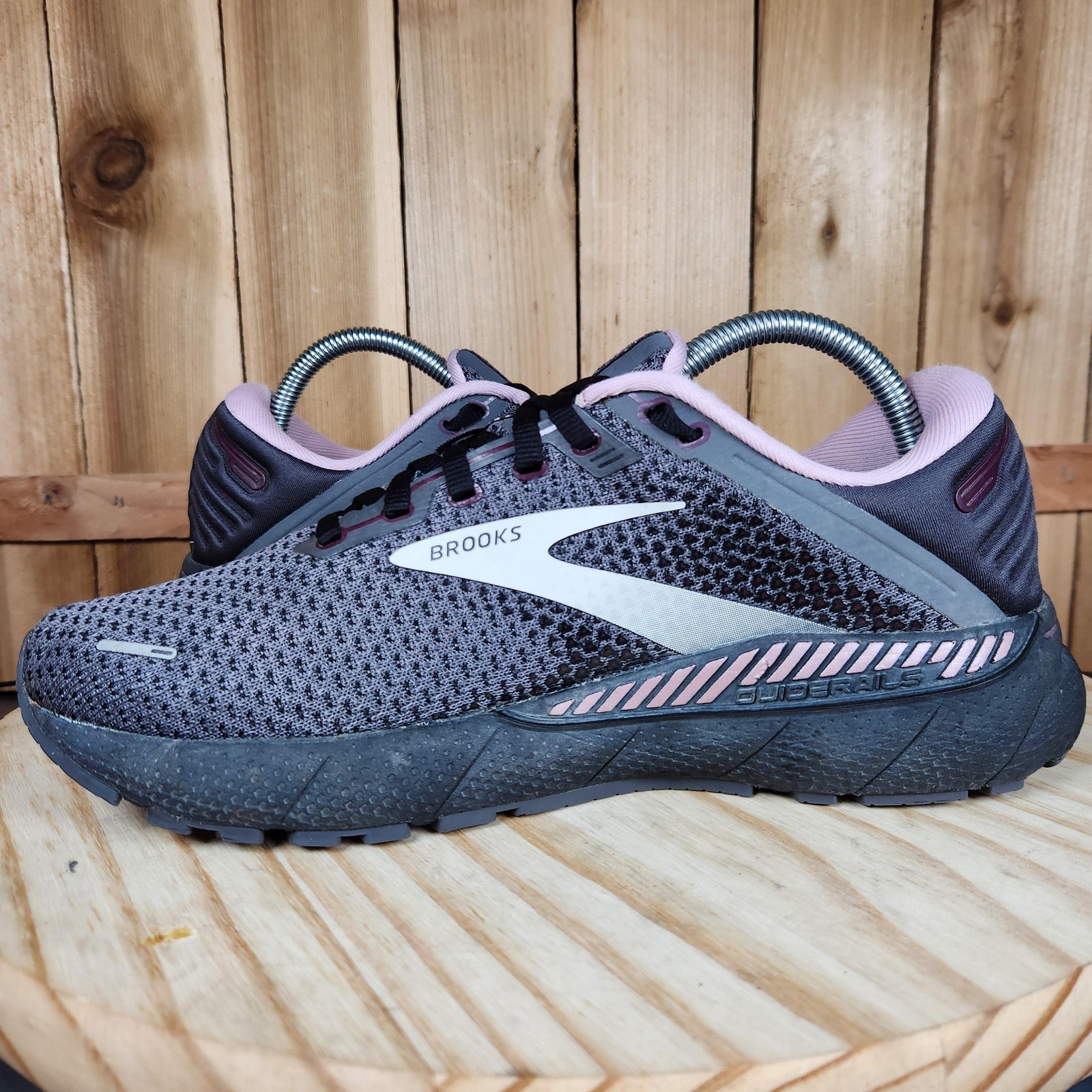 Brooks Adrenaline GTS 22 Running Shoes Womens 9.5 Wide Gray Sneakers 1203531D015 thumbnail 6