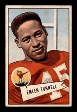 1952 Bowman Large #39 Emlen Tunnell   VGEX X3483848